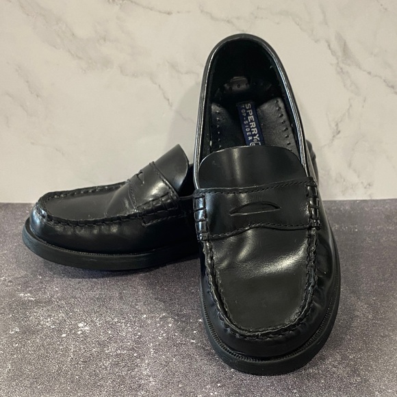 Sperry Top-Sider ‘Colton’ Black Leather Loafers - Picture 12 of 13